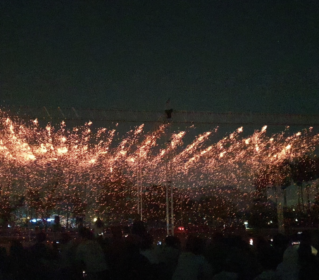 세종 낙화축제 사진