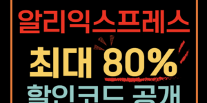 2024 광군제 알리익스프레스 최대 80% 할인코드 공개